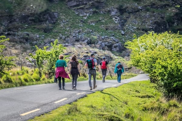 Gap of Dunloe - Group of Walkers